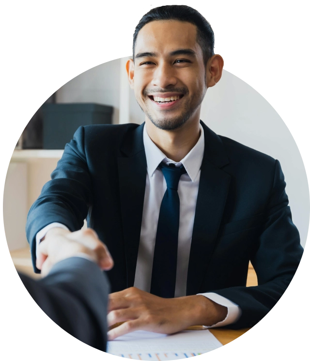 Shaking Hands To Close A Deal